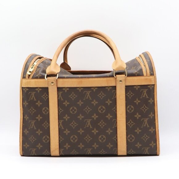 Louis Vuitton Sac Chien 40 Dog Carrier Monogram Pet Travel Bag Purse - Picture 16 of 16